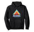 Geometric Triangles Mountains Acadia Hoodie - Custom Art Print Men Women - T-Shirt, Sweatshirt, Hoodie