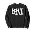 Love Soccer Player Ball And Sweatshirt - Casual Everyday Wear for Adults - T-Shirt, Sweatshirt, Hoodie