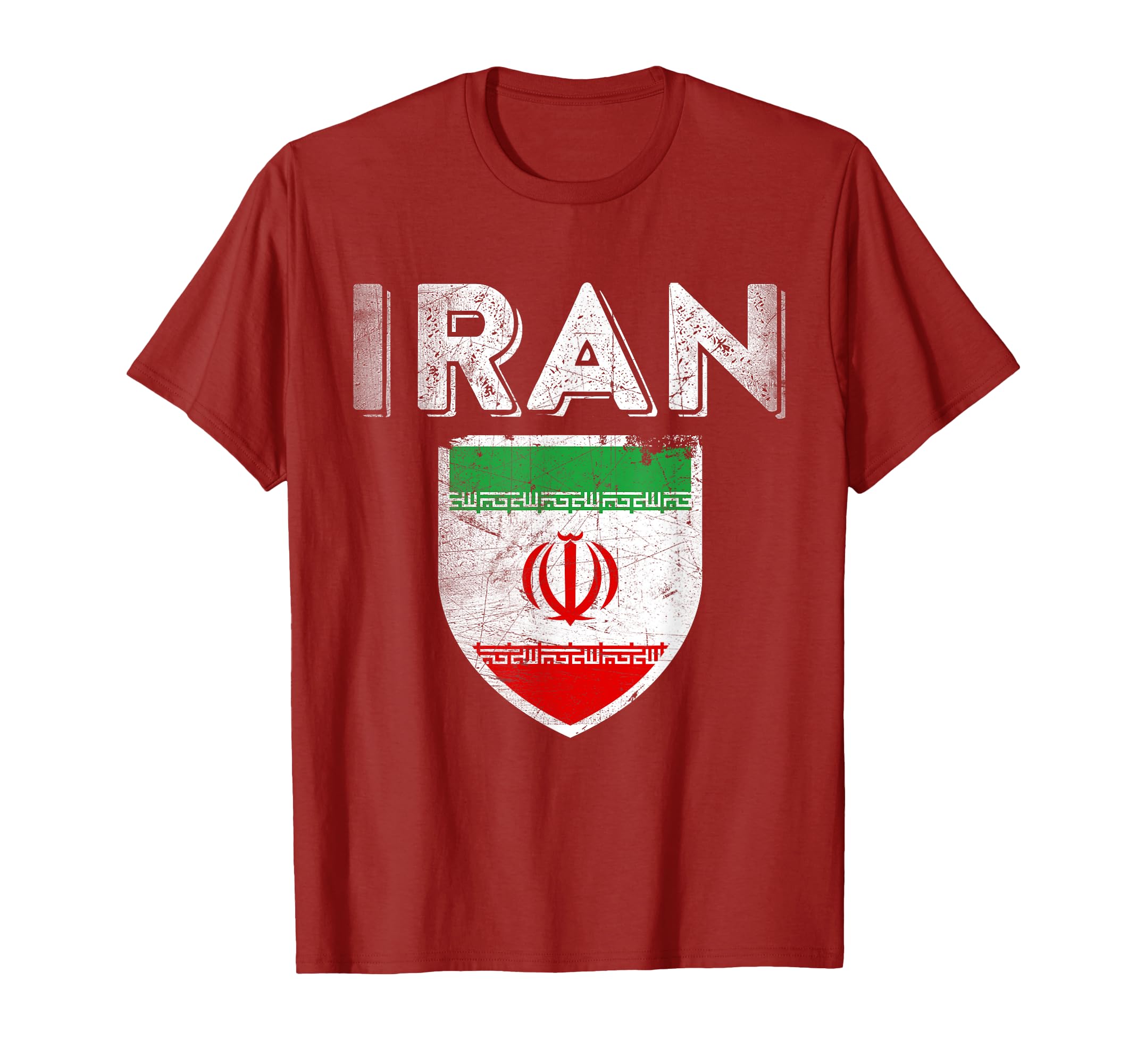 Iran Iranian Jersey Persian Flag T-Shirt - Fun Novelty Design for Adults - T-Shirt, Sweatshirt, Hoodie