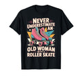 Old Roller Skate Roller Skating Roller T-Shirt - Unique Graphic Unisex - T-Shirt, Sweatshirt, Hoodie