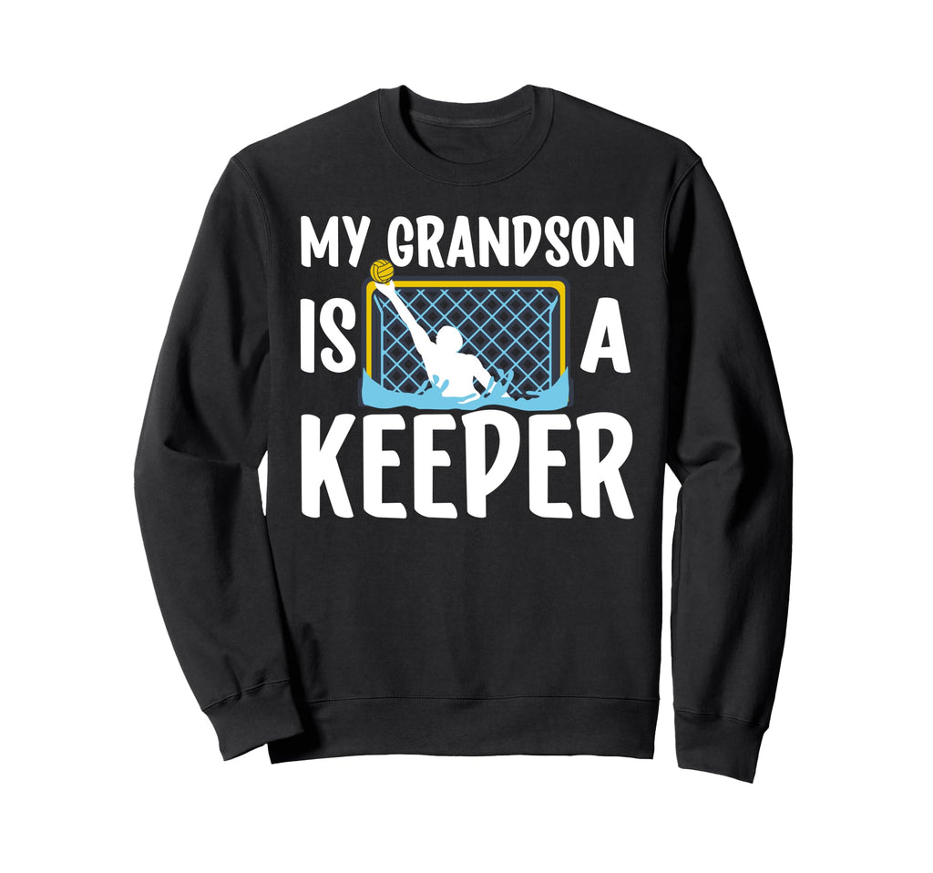 Proud Water Polo Keeper Grandma Water Sweatshirt - Graphic Print Unisex - T-Shirt, Sweatshirt, Hoodie