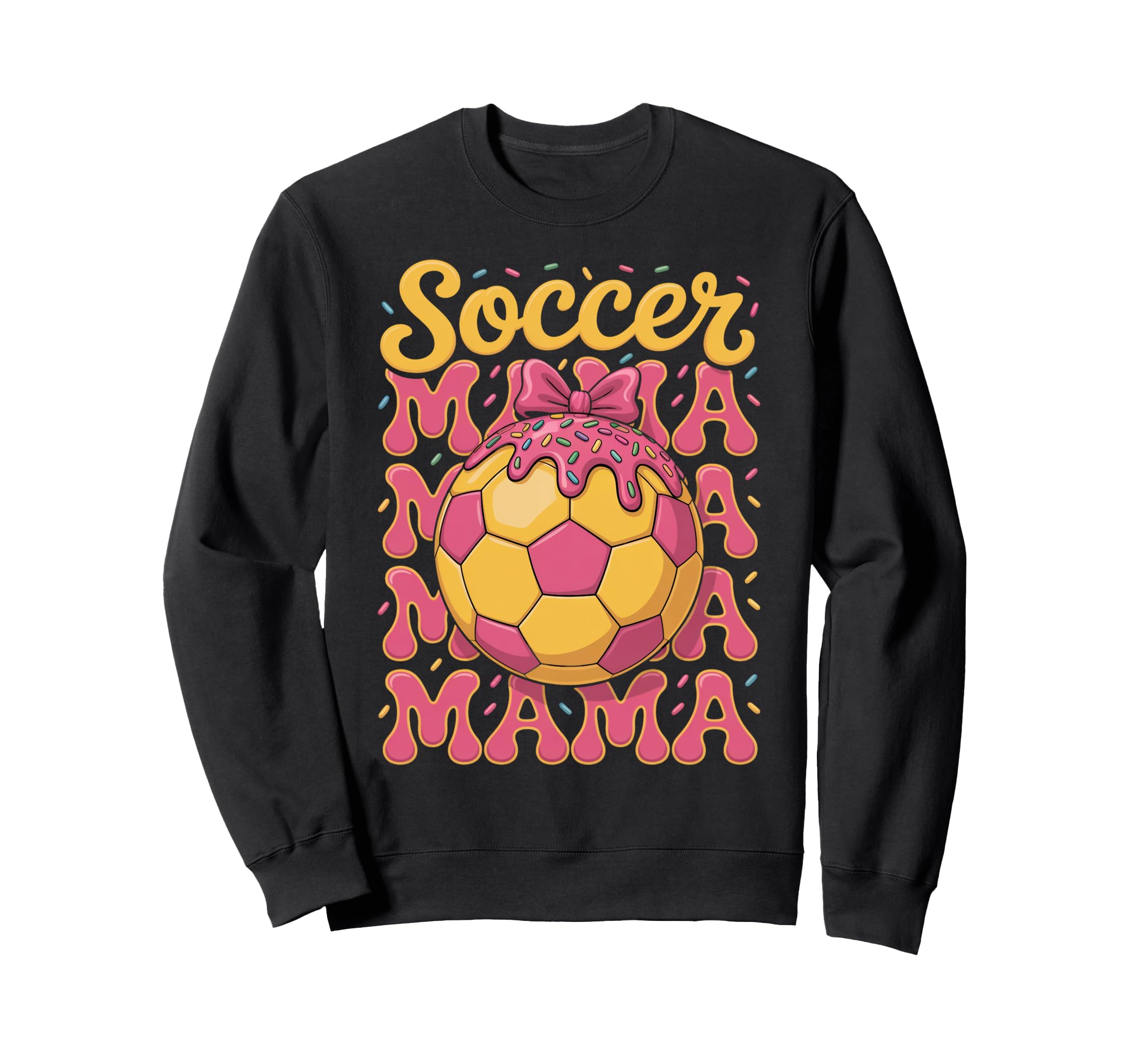 Soccer Mama Ice Cream Drip Game Sweatshirt - Custom Art Print for Adults - T-Shirt, Sweatshirt, Hoodie