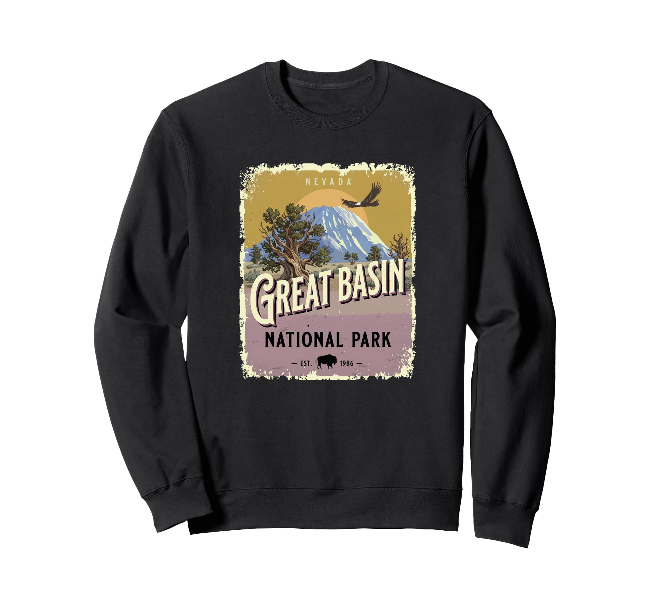 Great Basin National Park Nevada Sweatshirt - Custom Art Print Unisex - T-Shirt, Sweatshirt, Hoodie
