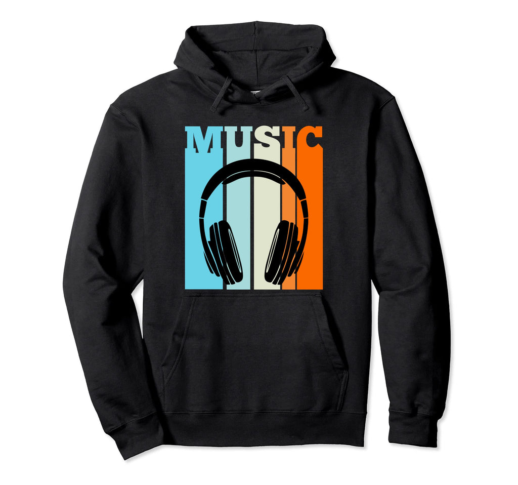 Headphones Hip Hop Music Rap Rapper Hoodie - Unique Graphic for Adults - T-Shirt, Sweatshirt, Hoodie