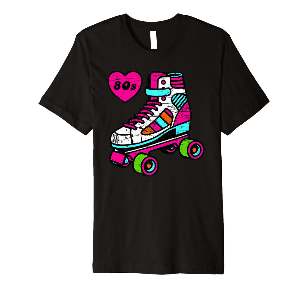 80S Lover Roller Skate Disco T-Shirt - Trendy Graphic Unisex - T-Shirt, Sweatshirt, Hoodie