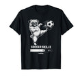 Kawaii Pug Soccer Skills Loading Dog T-Shirt - Custom Art Print for Adults - T-Shirt, Sweatshirt, Hoodie