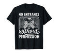 No Entrance Ice Hockey Goalkeeper Ice T-Shirt - Unique Graphic Unisex - T-Shirt, Sweatshirt, Hoodie