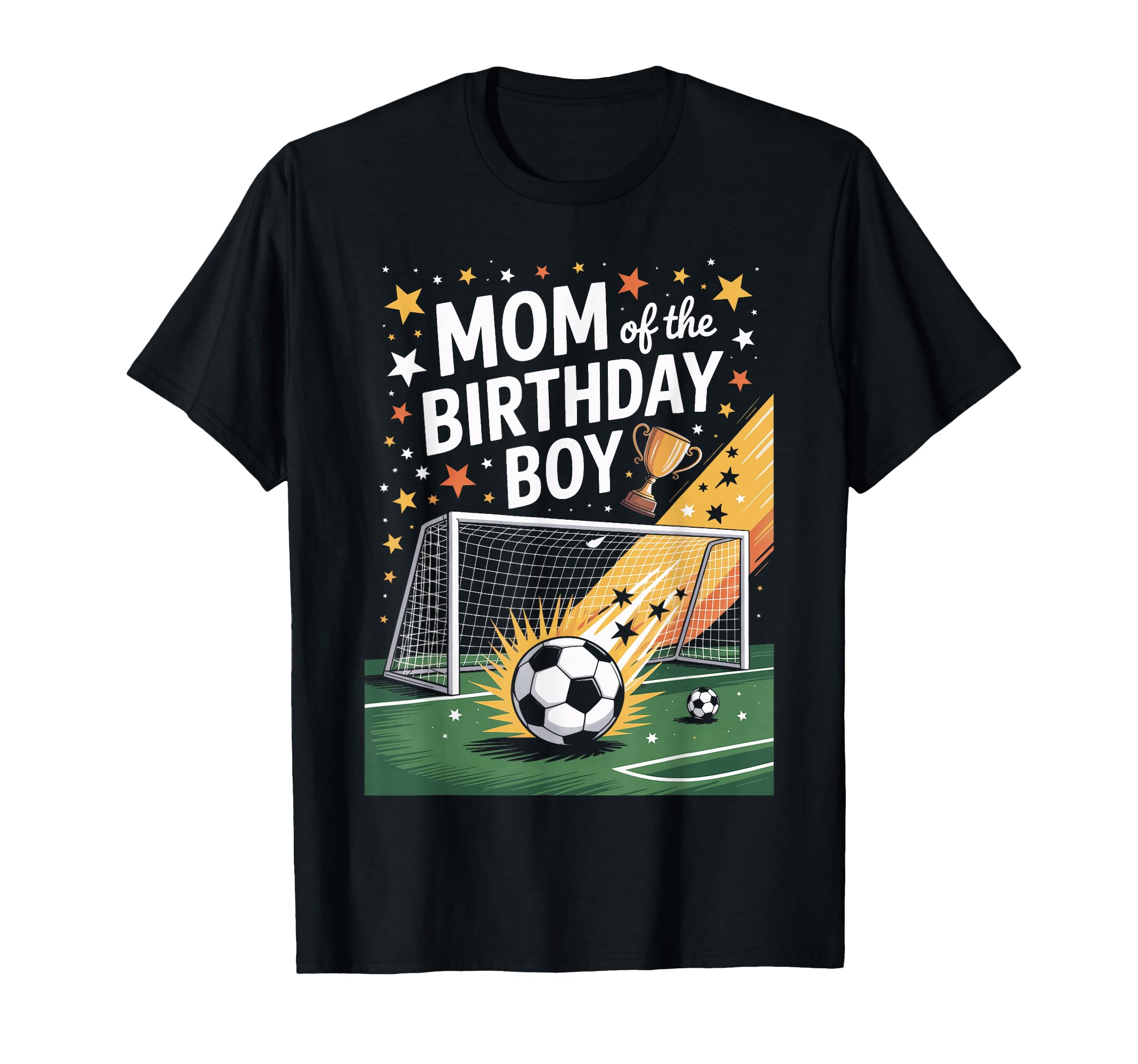 Birthday Mom Soccer Theme Soccer Family T-Shirt - Graphic Print Men Women - T-Shirt, Sweatshirt, Hoodie