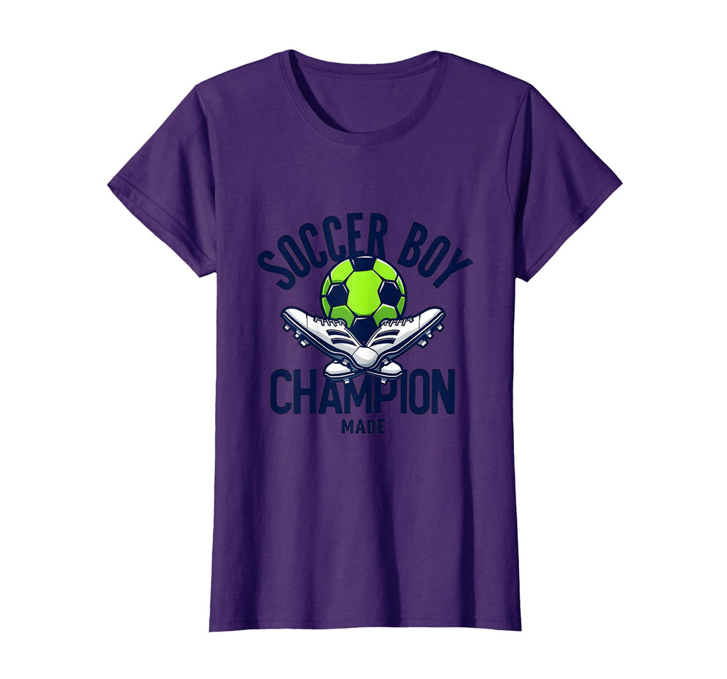 Soccer Champion Made T-Shirt - Trendy Graphic for Adults - T-Shirt, Sweatshirt, Hoodie