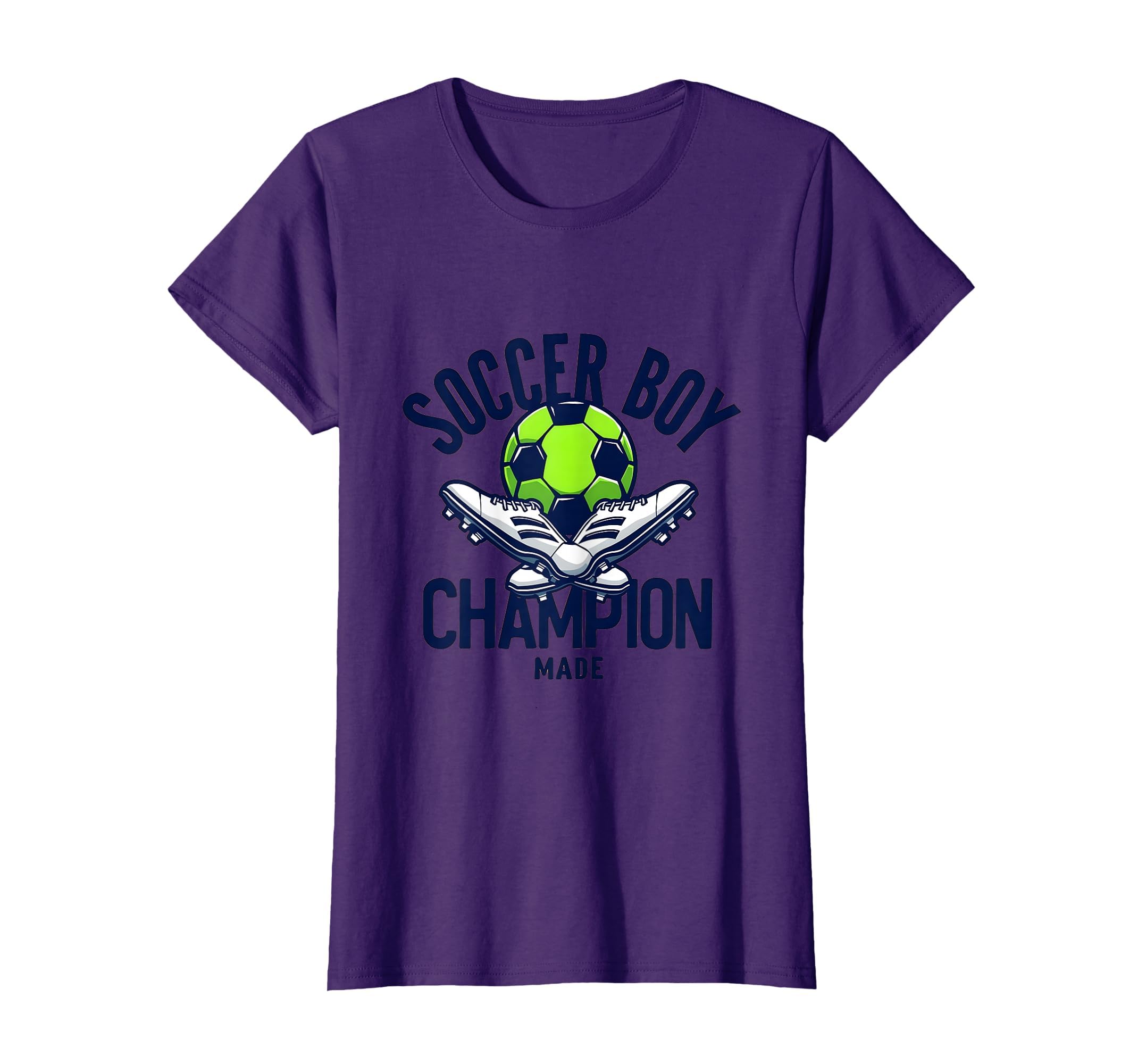 Soccer Champion Made T-Shirt - Trendy Graphic for Adults - T-Shirt, Sweatshirt, Hoodie