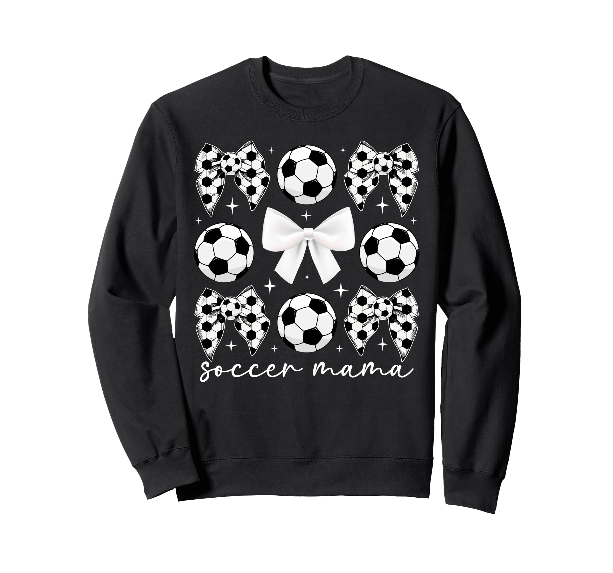 Soccer Mama Coquette Soccer Mom Sweatshirt - Minimalist Print for Adults - T-Shirt, Sweatshirt, Hoodie