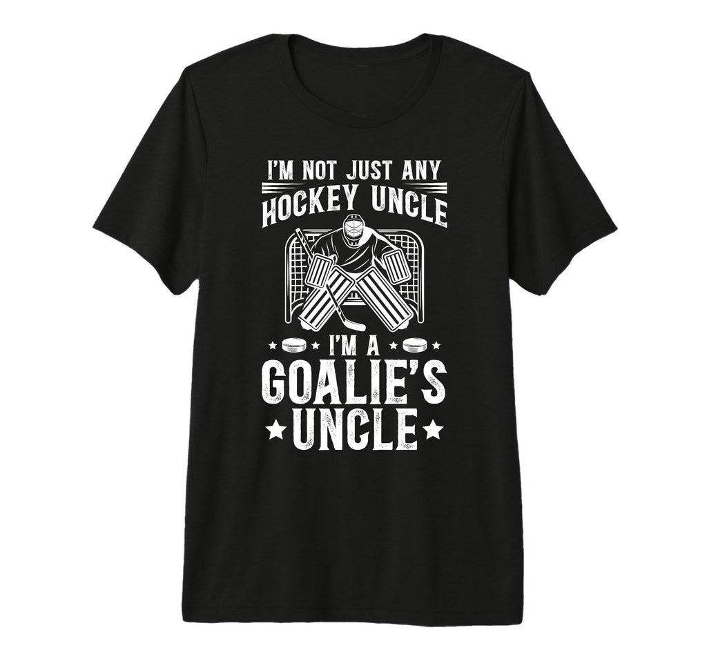 Mens Im Hockey Goalie Uncle Ice T-Shirt - Streetwear Style for Adults - T-Shirt, Sweatshirt, Hoodie