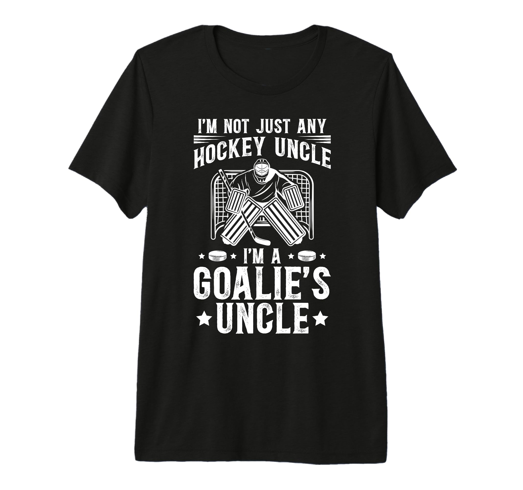 Mens Im Hockey Goalie Uncle Ice T-Shirt - Streetwear Style for Adults - T-Shirt, Sweatshirt, Hoodie
