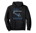 Yes This Person Is Indeed Keeper Goalie Hoodie - Unique Graphic for Adults - T-Shirt, Sweatshirt, Hoodie