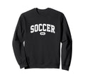 Soccer Dad Soccer Fan Fathers Day Sweatshirt - Minimalist Print Men Women - T-Shirt, Sweatshirt, Hoodie