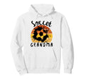 Funny Grandma Proud Soccer Lover Nana Hoodie - Minimalist Print for Adults - T-Shirt, Sweatshirt, Hoodie