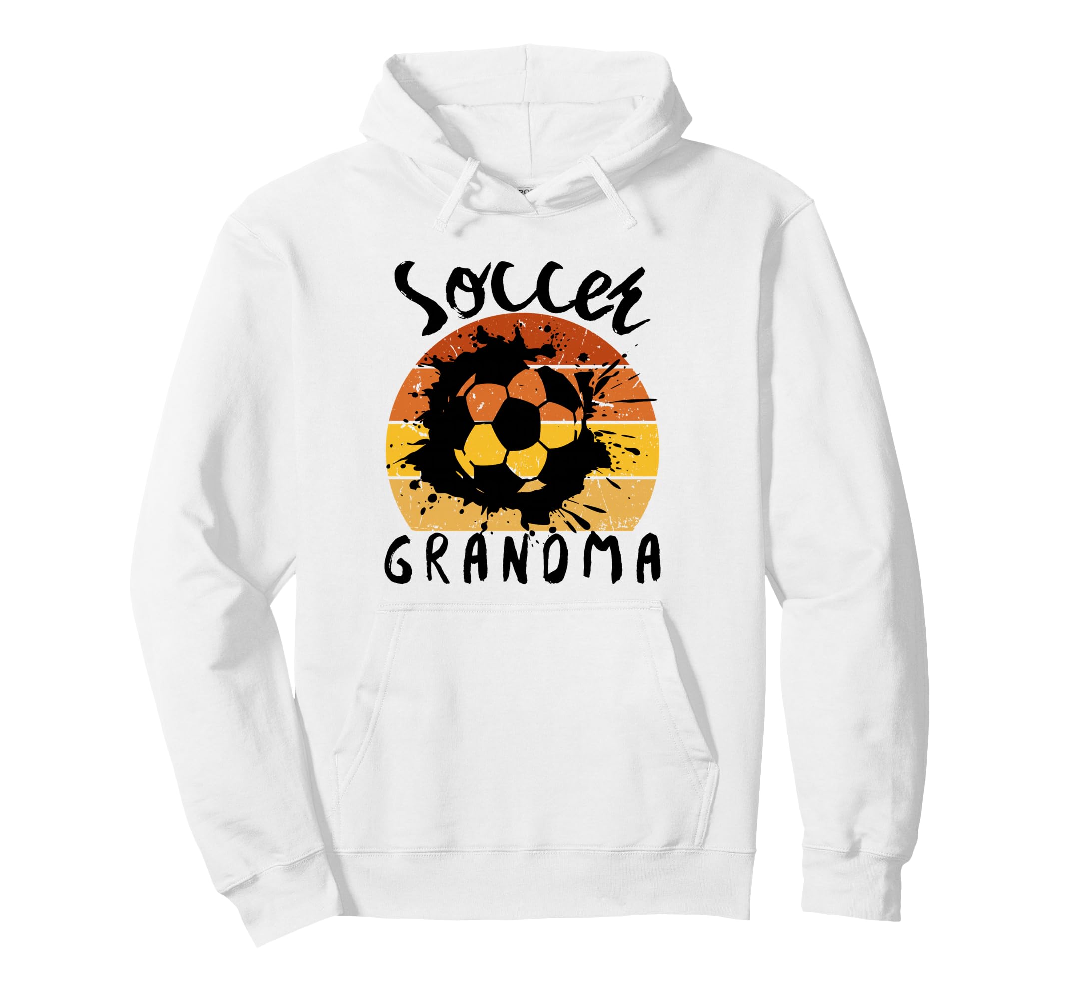 Funny Grandma Proud Soccer Lover Nana Hoodie - Minimalist Print for Adults - T-Shirt, Sweatshirt, Hoodie