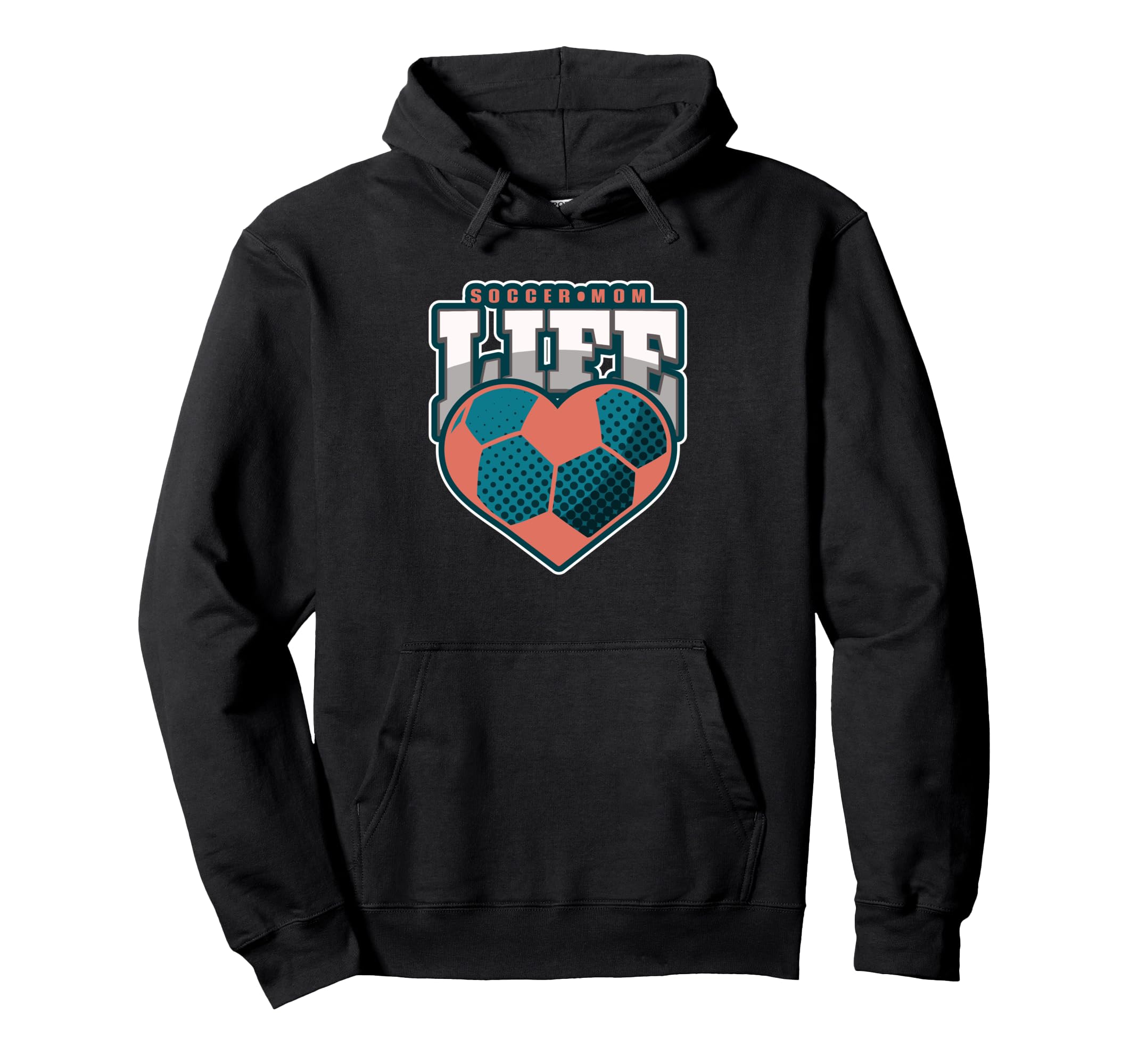 Womens My Soccer Mom Era Moms Hoodie - Casual Everyday Wear Men Women - T-Shirt, Sweatshirt, Hoodie