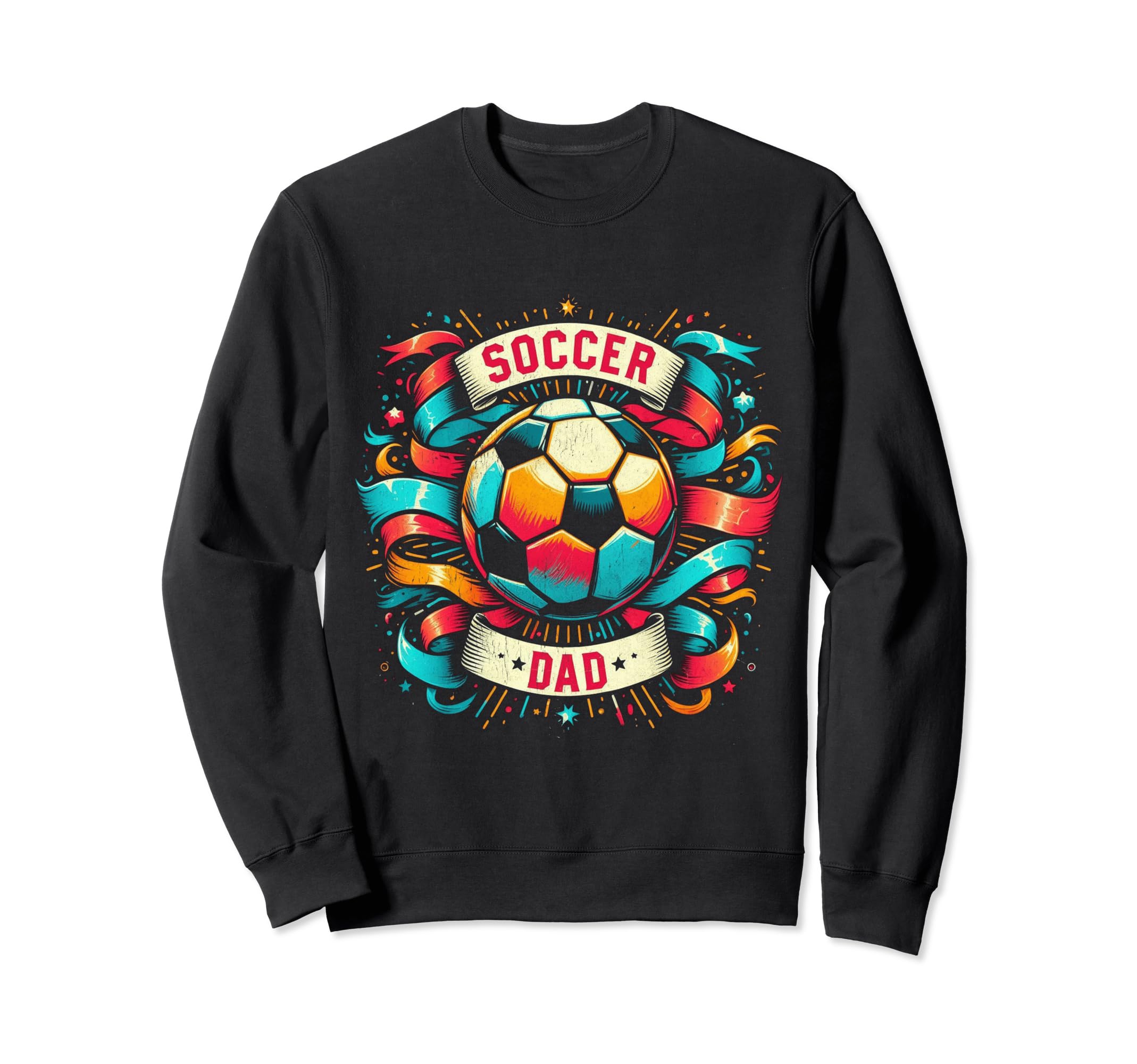 Soccer Dad Family Matching Dad Sweatshirt - Aesthetic Graphic Men Women - T-Shirt, Sweatshirt, Hoodie