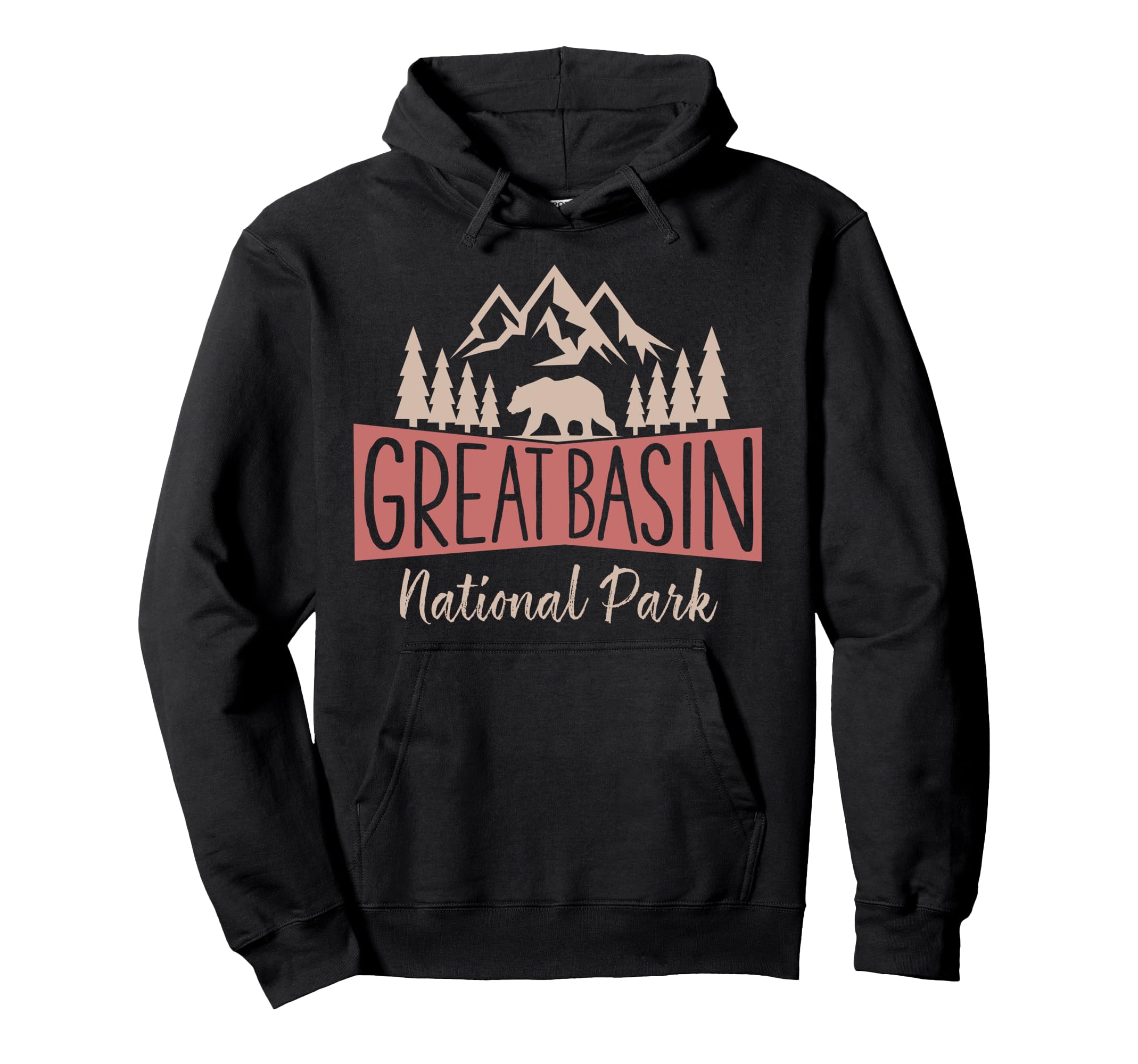 Great Basin National Park Us Mountains Hoodie - Trendy Graphic for Adults - T-Shirt, Sweatshirt, Hoodie