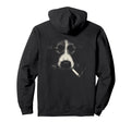 Border Collie Smoking Cigarette Grunge Hoodie - Novelty Apparel Unisex - T-Shirt, Sweatshirt, Hoodie