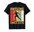 Awesome Since 2016 Soccer Lover 9Th T-Shirt - Aesthetic Graphic for Adults - T-Shirt, Sweatshirt, Hoodie
