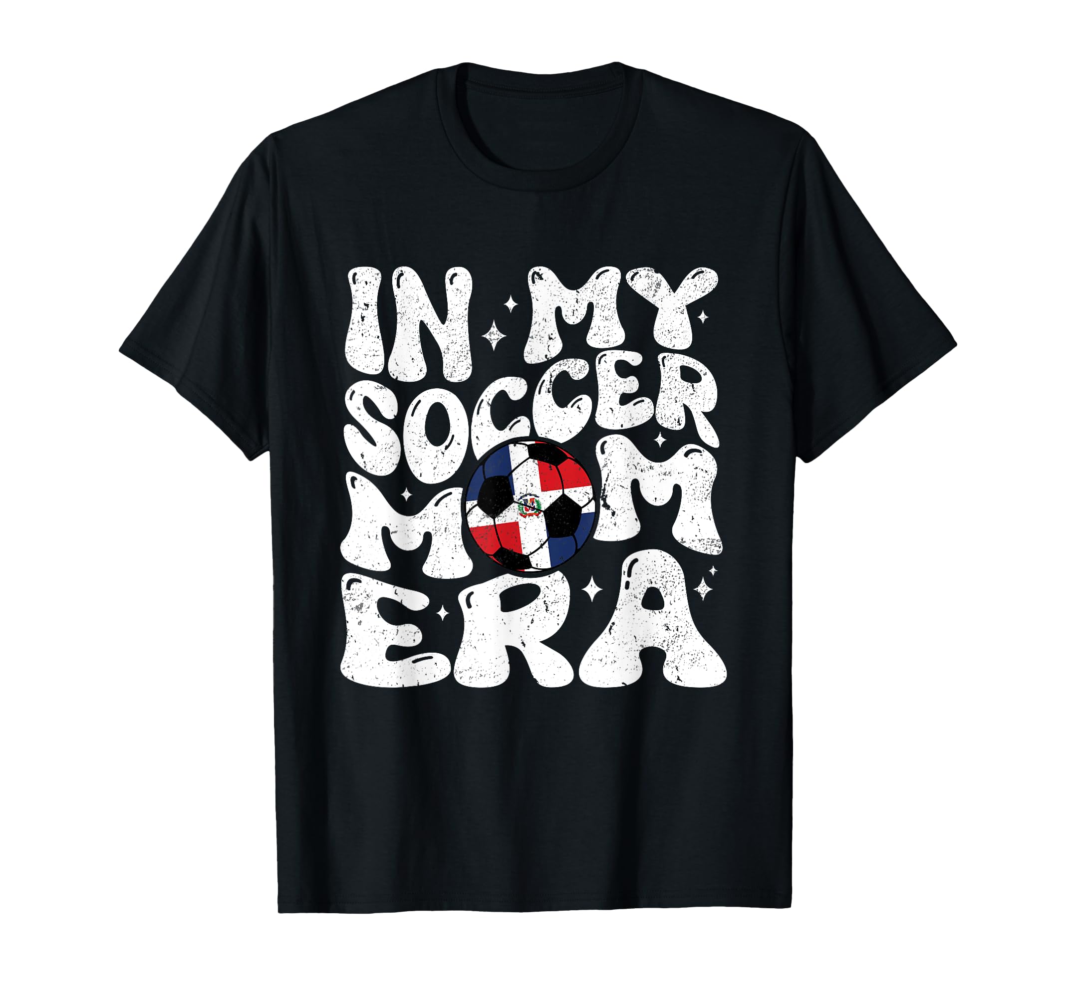 Soccer Mom Dominican Mothers Coach T-Shirt - Graphic Print for Adults - T-Shirt, Sweatshirt, Hoodie