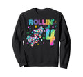 Roller Skates Birthday Outfit Sweatshirt - Casual Everyday Wear Men Women - T-Shirt, Sweatshirt, Hoodie