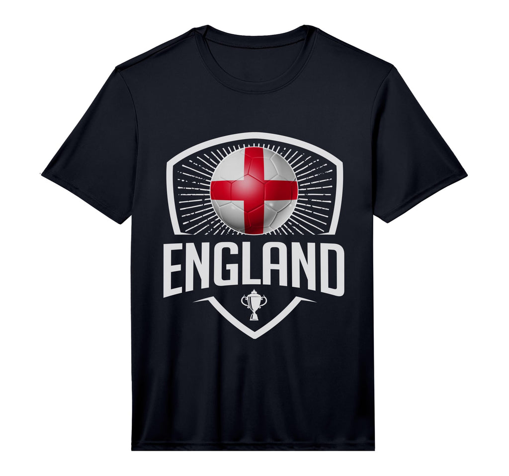 England Soccer Support Team Football T-Shirt - Custom Art Print Men Women - T-Shirt, Sweatshirt, Hoodie