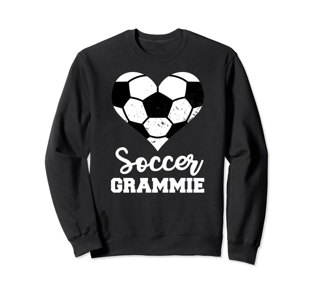 Soccer Grammie Funny Soccer Heart Sweatshirt - Custom Art Print for Adults - T-Shirt, Sweatshirt, Hoodie