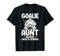 Funny Hockey Goalie Aunt Ice Hockey T-Shirt - Aesthetic Graphic for Adults - T-Shirt, Sweatshirt, Hoodie