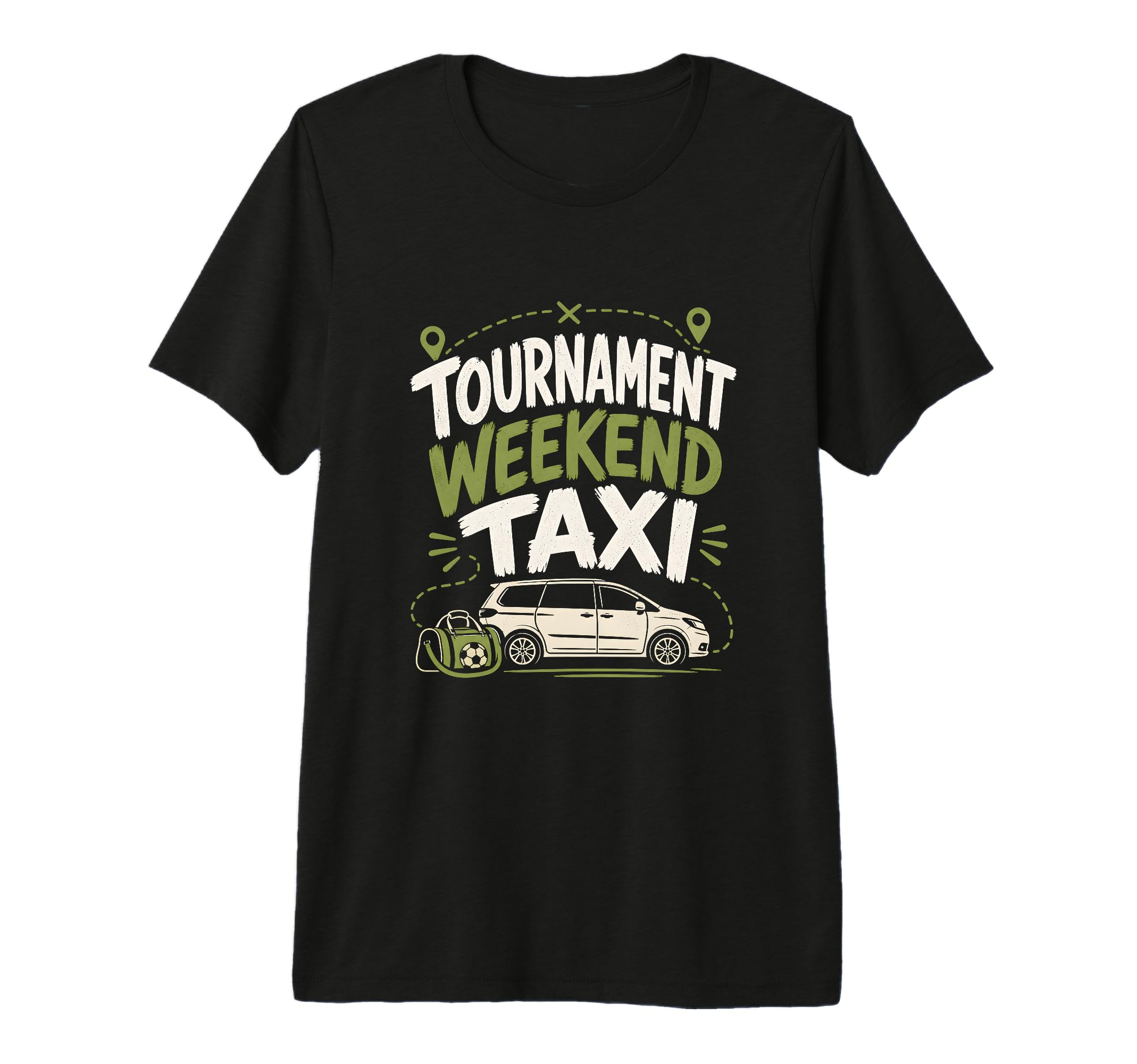 Funny Soccer Tournament Taxi Mom Dad T-Shirt - Aesthetic Graphic Men Women - T-Shirt, Sweatshirt, Hoodie