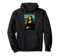 Mona Lisa Loves Soccer Spinning Ball Her Hoodie - Novelty Apparel Unisex - T-Shirt, Sweatshirt, Hoodie