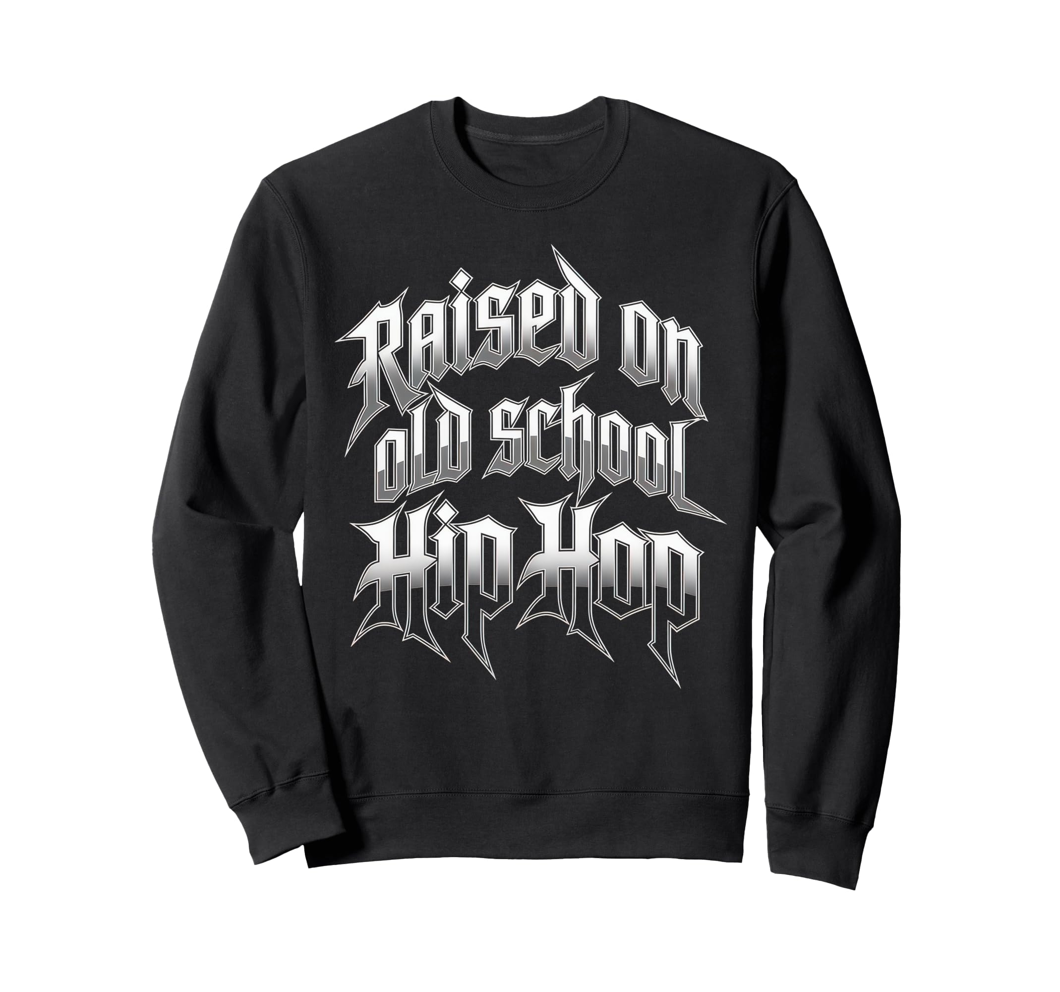 Raised Old School Hip Hop Cassette Sweatshirt - Streetwear Style Men Women - T-Shirt, Sweatshirt, Hoodie
