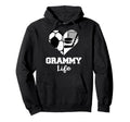 Grammy Life Heart Funny Soccer Hockey Hoodie - Graphic Print for Adults - T-Shirt, Sweatshirt, Hoodie