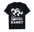 Soccer Heart Nanny Soccer Player T-Shirt - Minimalist Print Unisex - T-Shirt, Sweatshirt, Hoodie