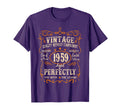 66Th Birthday 66 Years Mens Gift 1959 T-Shirt - Custom Art Print Men Women - T-Shirt, Sweatshirt, Hoodie