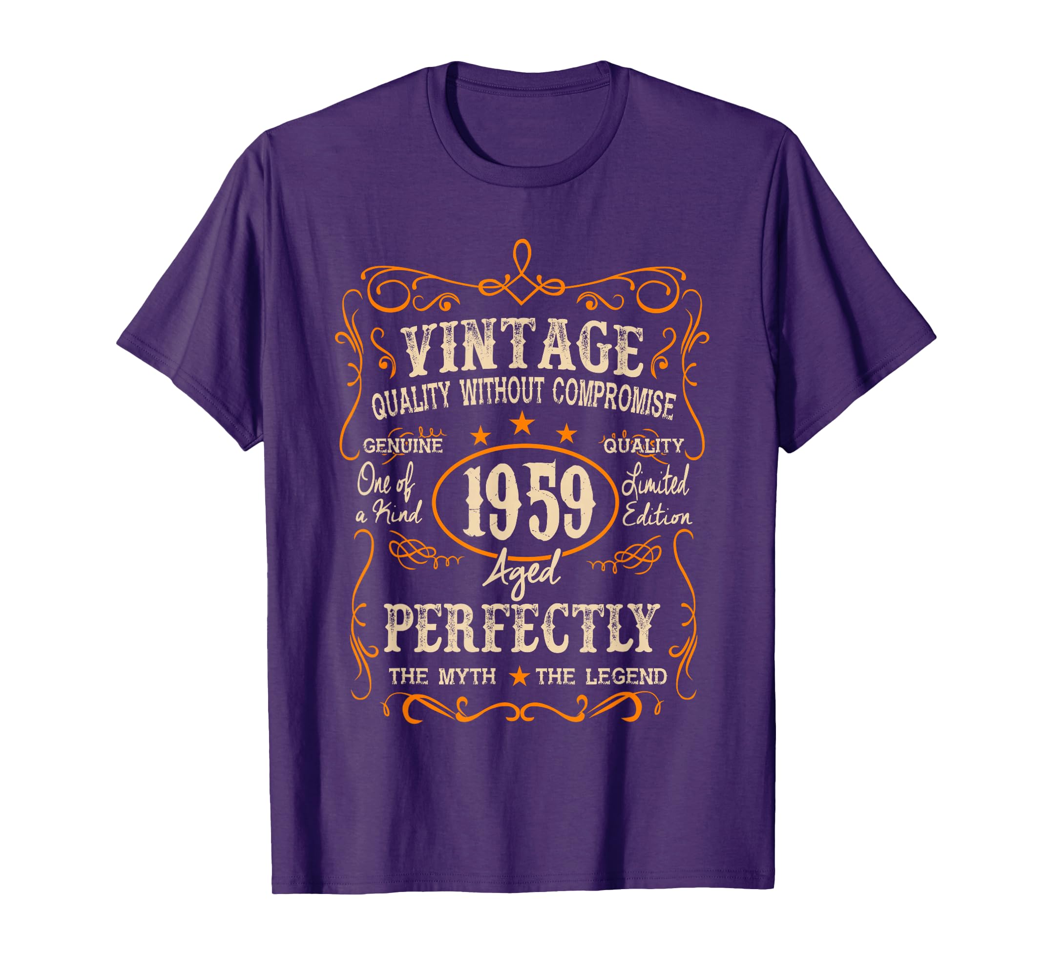 66Th Birthday 66 Years Mens Gift 1959 T-Shirt - Custom Art Print Men Women - T-Shirt, Sweatshirt, Hoodie
