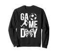 Game Day Soccer Game Day Coquette Sweatshirt - Trendy Graphic for Adults - T-Shirt, Sweatshirt, Hoodie
