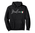 Italia Simple Love Italian Flag Heart Italy Hoodie - Graphic Print Unisex - T-Shirt, Sweatshirt, Hoodie
