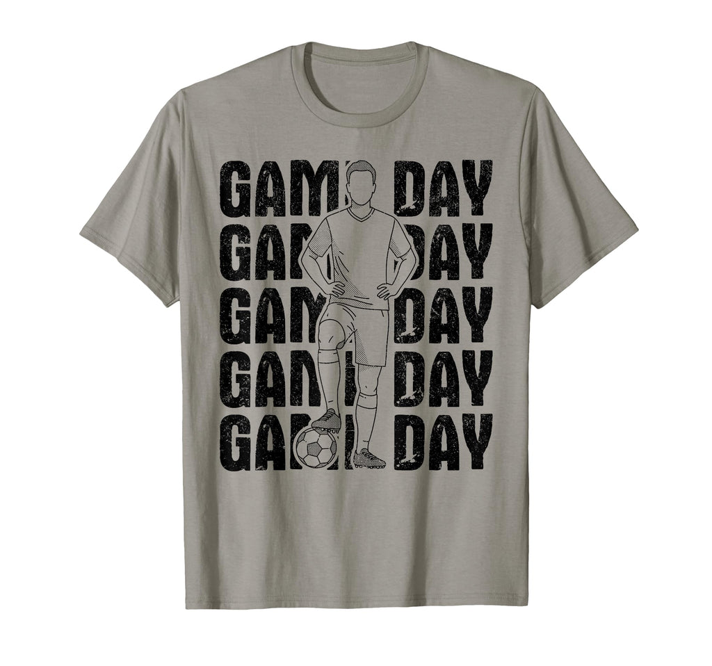 Game Day Soccer Soccer Mom Soccer Dad T-Shirt - Trendy Graphic for Adults - T-Shirt, Sweatshirt, Hoodie