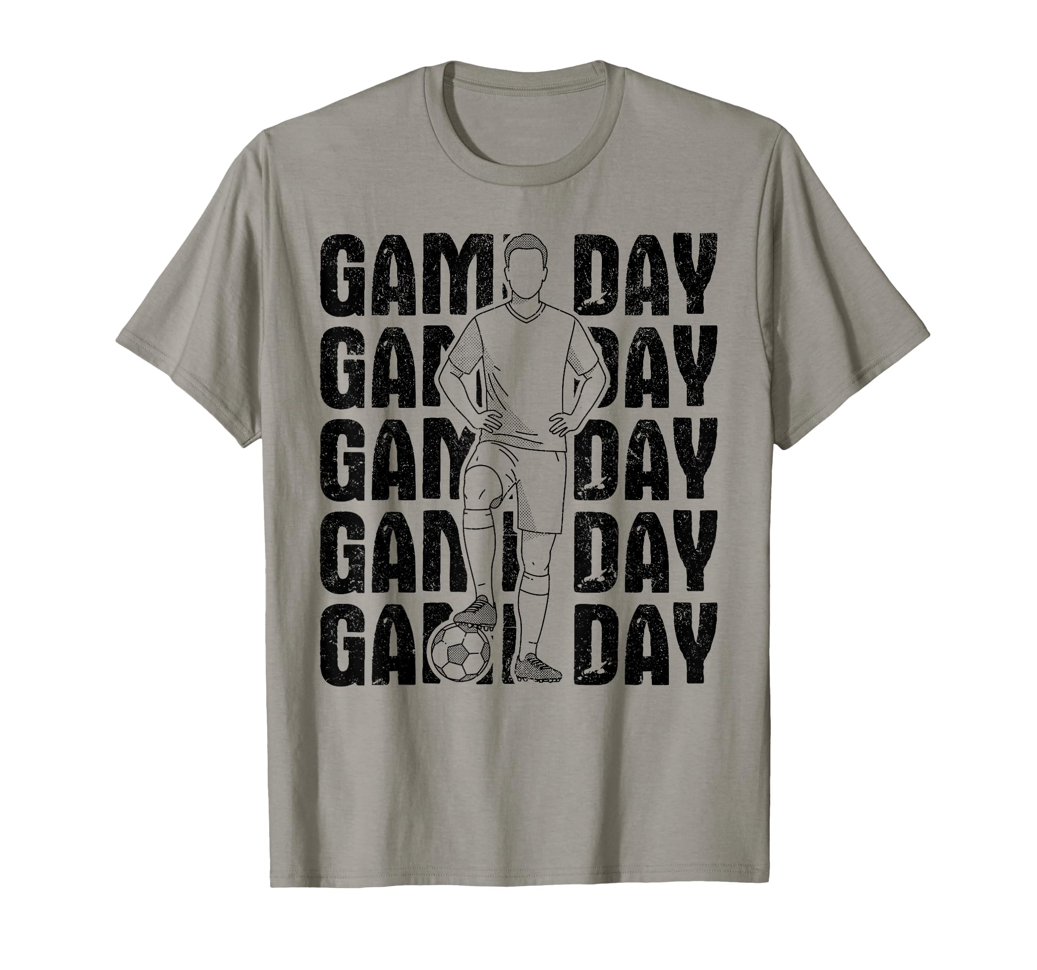 Game Day Soccer Soccer Mom Soccer Dad T-Shirt - Trendy Graphic for Adults - T-Shirt, Sweatshirt, Hoodie