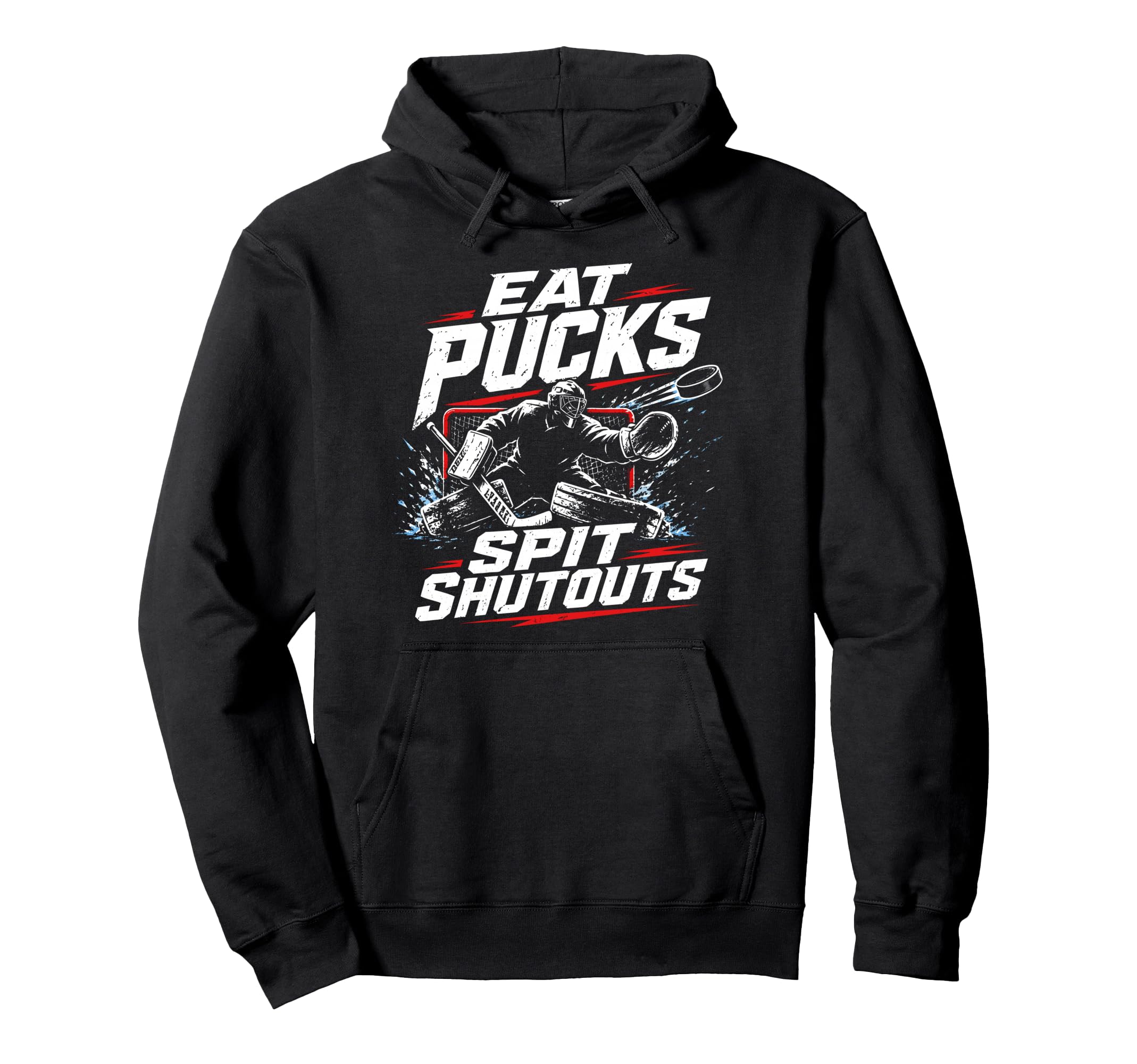 Ice Hockey Goalie Gifts Netminder Life Sweatshirt - Minimalist Print Unisex - T-Shirt, Sweatshirt, Hoodie