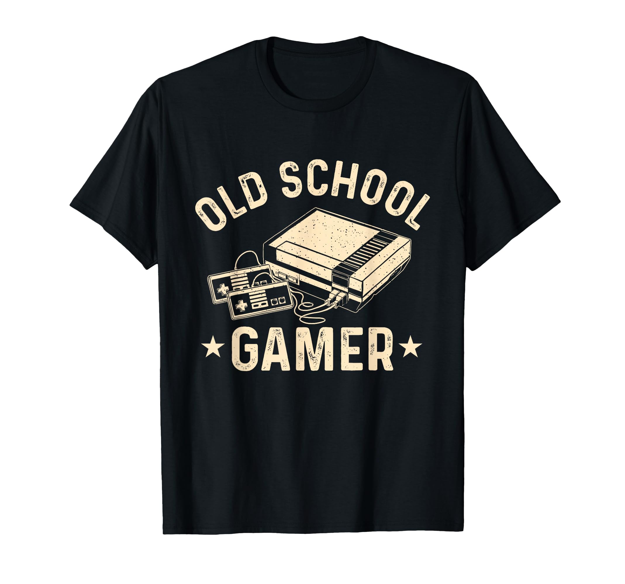 Old School Gamer Gaming Video Games T-Shirt - Minimalist Print Unisex - T-Shirt, Sweatshirt, Hoodie