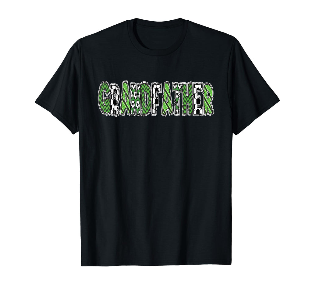 Soccer Grandpa Grandfather Birthday Party T-Shirt - Minimalist Print Unisex - T-Shirt, Sweatshirt, Hoodie