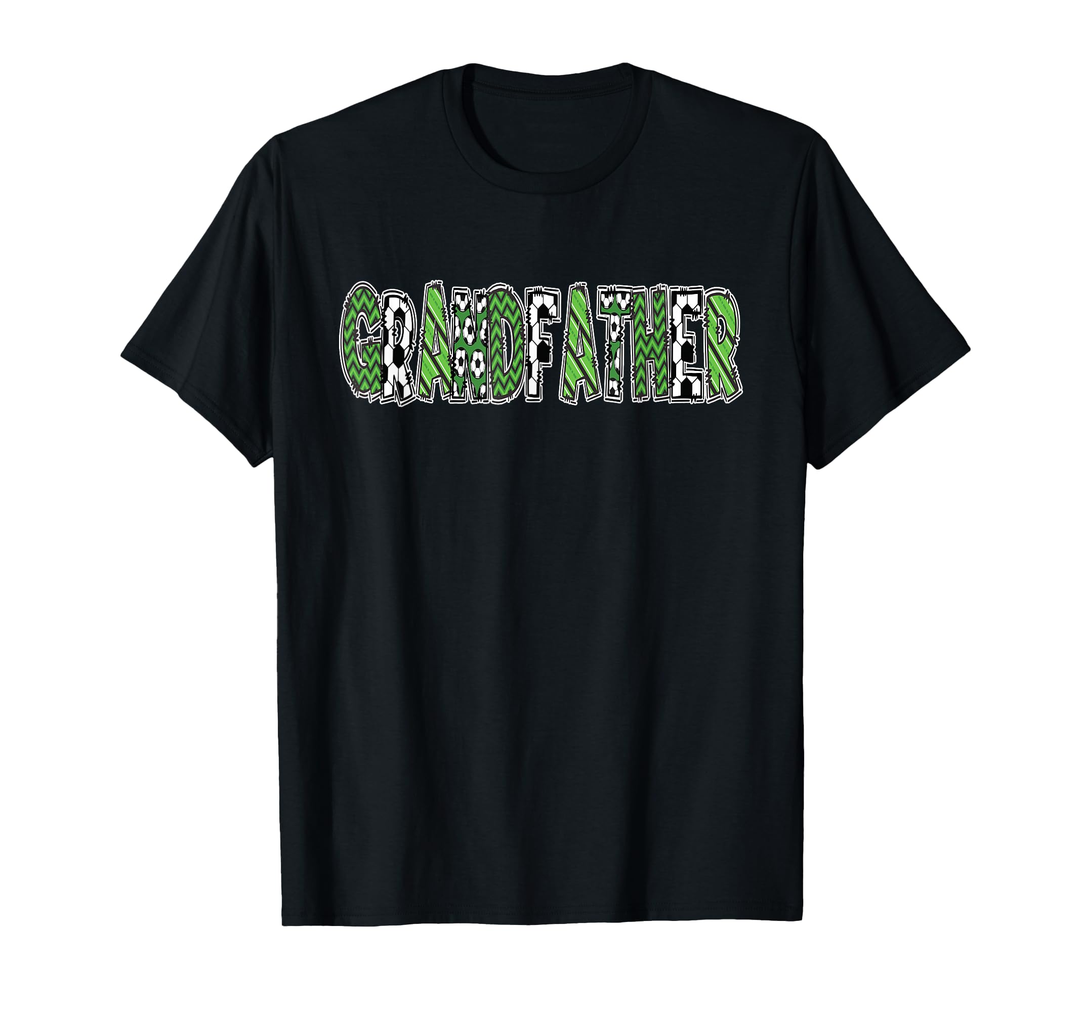 Soccer Grandpa Grandfather Birthday Party T-Shirt - Minimalist Print Unisex - T-Shirt, Sweatshirt, Hoodie