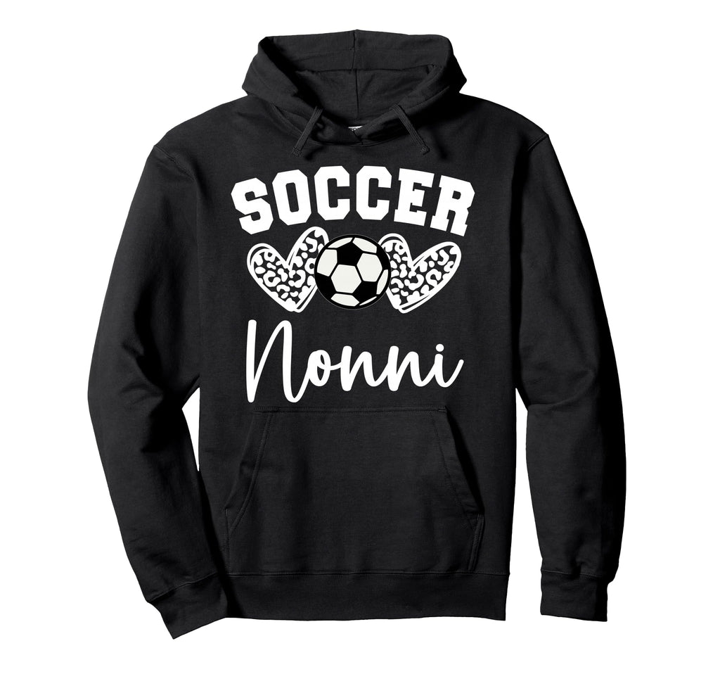 Soccer Nonni Matching Family Soccer Hoodie - Aesthetic Graphic Men Women - T-Shirt, Sweatshirt, Hoodie