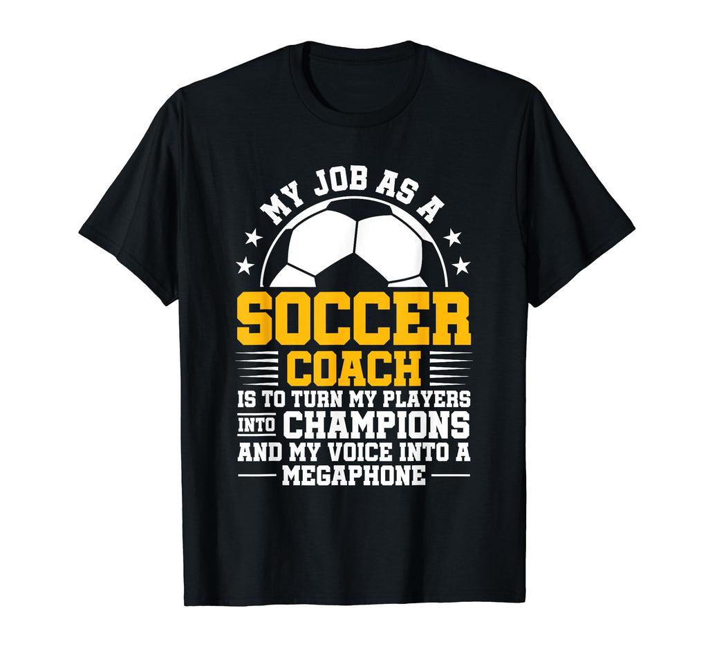Funny Soccer Soccer Coach Turn My Players T-Shirt - Unique Graphic Unisex - T-Shirt, Sweatshirt, Hoodie