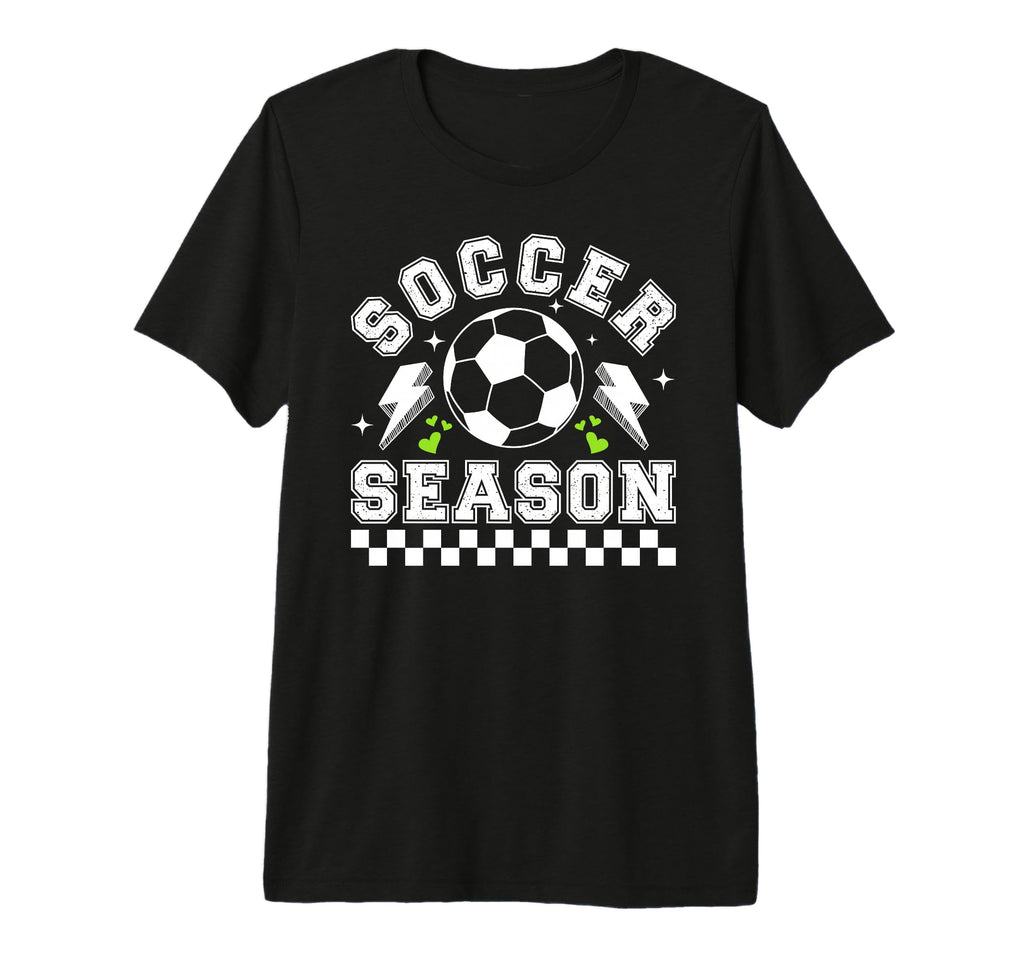 Soccer Season Soccer Game Day T-Shirt - Aesthetic Graphic for Adults - T-Shirt, Sweatshirt, Hoodie
