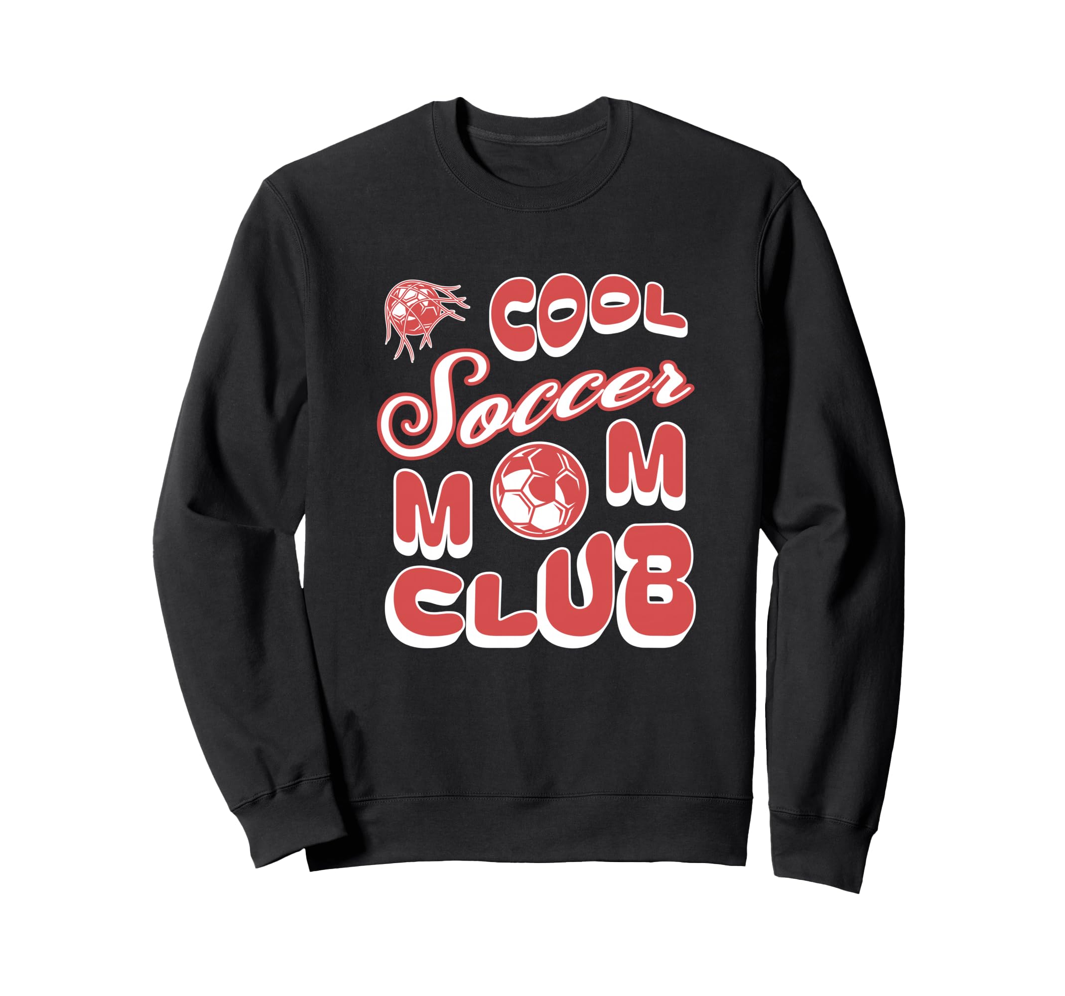 Soccer Mom Club Sweatshirt - Aesthetic Graphic Men Women - T-Shirt, Sweatshirt, Hoodie